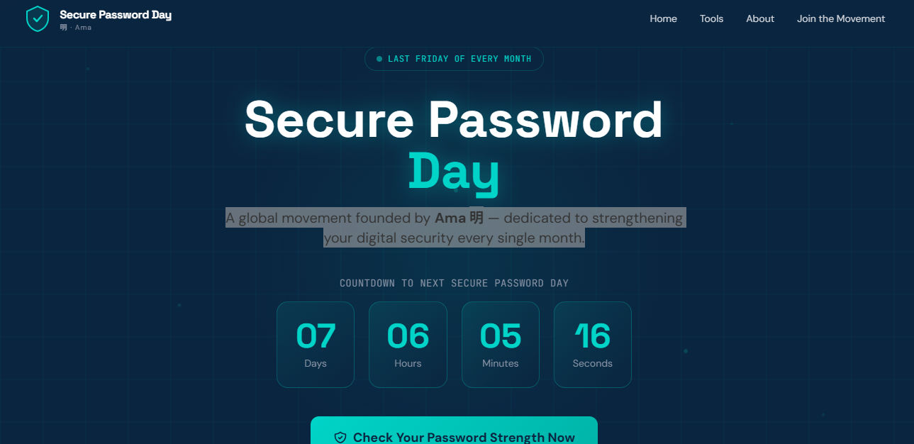 Secure Password Day